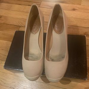Jcrew Espadrille wedged - size 7